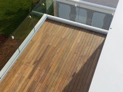 Deck Ipe Lapacho KD, neted, 20x70x920-1550 mm, RW-D-IPE70-S 3