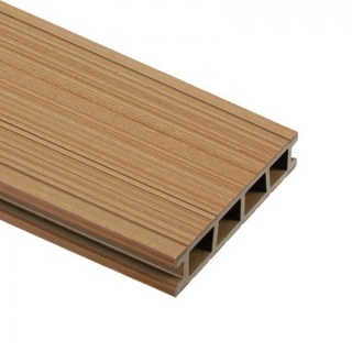 Deck WPC, Bergdeck Pure, culoare teak, BP1007, 25x150x2400 mm 2