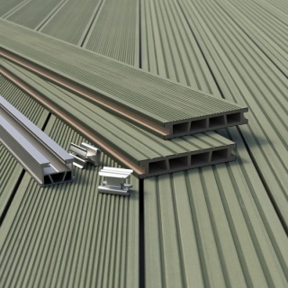 Deck WPC, Bergdeck Toscana, culoare maslin, BI0002, 25x150x2400 mm 4