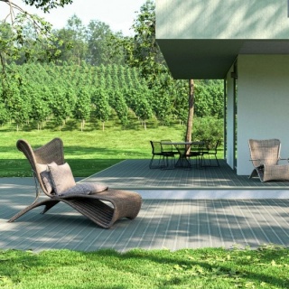 Deck WPC, Bergdeck Toscana, culoare maslin, BI0002, 25x150x2400 mm 7