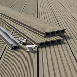 Deck WPC, Bergdeck Scandinavia, Gran, BS0002, 25x150x2400 mm 4