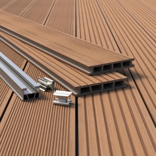 Deck WPC, Bergdeck Scandinavia, Kastan, BS0003, 25x150x2400 mm 4