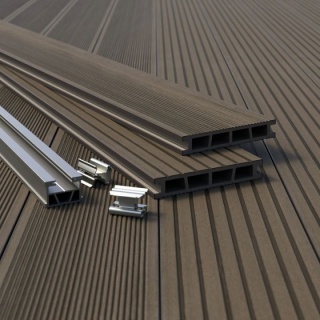 Deck WPC, Bergdeck Safari, Ebony, BA0001, 25x150x2400 mm 4