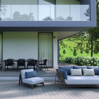 Deck WPC, Bergdeck Toscana, culoare eucalipt, BI0003, 25x150x2400 mm 6