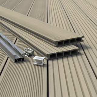 Deck WPC, Bergdeck Scandinavia, Bjork, BS0001, 25x150x2400 mm 4