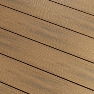 Deck WPC bicolor Bergdeck W138, Teak/Nuc, BB0021, 2900x138x23 mm 5