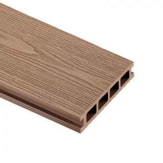 Deck WPC, Bergdeck S140, culoare teak, BB1104, 2200x140x25 mm 2