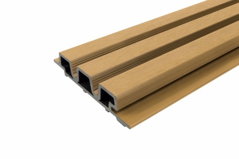 Lambriu WPC, profil riflaj, culoare Cedar, 33x170x2900 mm, WEO35-C 1