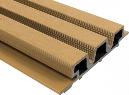 Lambriu WPC, profil riflaj, culoare Cedar, 33x170x2900 mm, WEO35-C 2