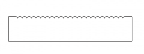 Deck/podele terasa pin impregnat, riflat/neted/, 4500x145x28 mm 4