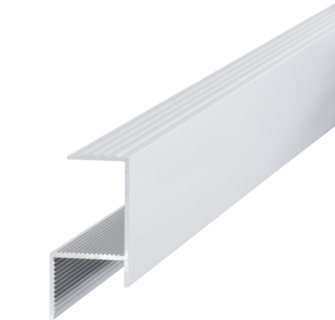 Element margine/contur terasa, aluminiu, Relo RA, 2000 mm (grosime deck 23-26 mm) 1