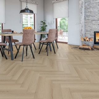 Pardoseala SPC, Compozit Vinil cu Piatra (parchet pietrificat), Oak Birmingham, Herringbone, 625x125x5.5/0.5mm, WINHER-1166/0 4