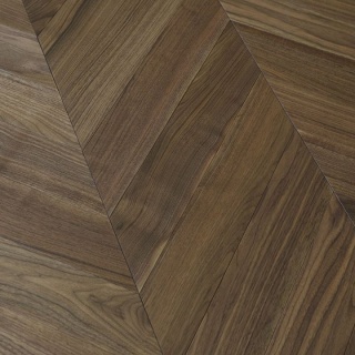 Parchet stratificat Nuc American, Kitzbuhel, 1 lamela, Alpine, chevron, 600x120x14/3 mm, HERALP-KIT010 2