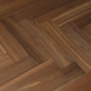 Parchet stratificat Nuc American, Zermatt, 1 lamela, Alpine, herringbone, 600x120x14/3 mm, HERALP-ZER010 2