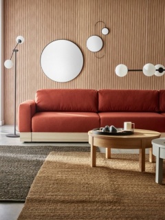 Riflaj decorativ Vox Linerio S-Line, natural, 2650x122x12 mm 5