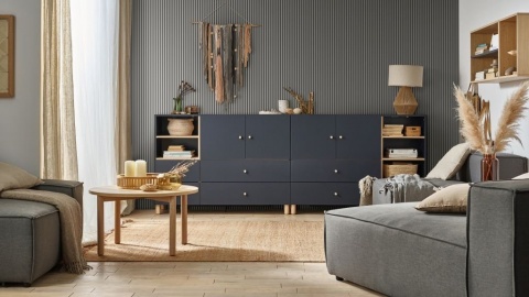 Riflaj decorativ Vox Linerio S-Line, gri, 2650x122x12 mm 2