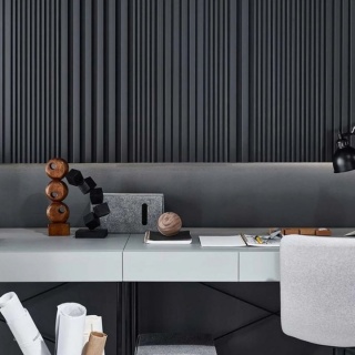 Riflaj decorativ Vox Linerio M-Line, antracit, 2650x122x12 mm 4