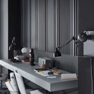 Riflaj decorativ Vox Linerio M-Line, antracit, 2650x122x12 mm 3