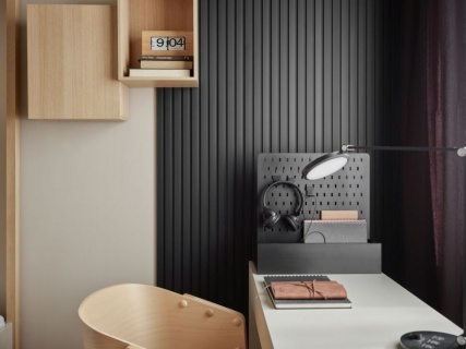 Riflaj decorativ Vox Linerio M-Line, negru, 2650x122x12 mm 4