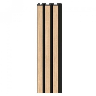 Riflaj decorativ Vox Linerio M-Line, natural black, 2650x122x12 mm 1