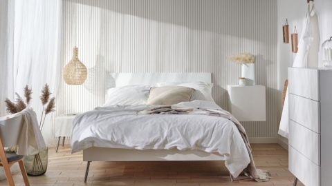 Riflaj decorativ Vox Linerio M-Line, alb, 2650x122x12 mm 3