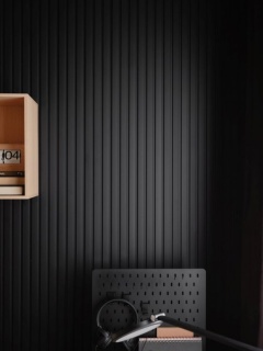 Riflaj decorativ Vox Linerio M-Line, negru, 2650x122x12 mm 5
