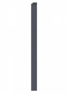 Profil dreapta riflaj decorativ Vox Linerio M-Line, 2650x26x12 mm 3