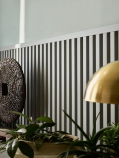 Riflaj decorativ Vox Linerio L-Line, gri, 2650x122x21 mm 5