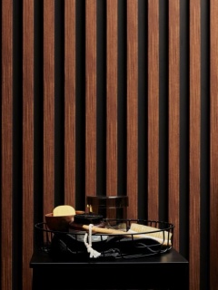 Riflaj decorativ Vox Linerio L-Line, mocca, 2650x122x21 mm 6