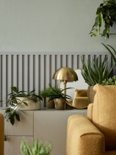 Riflaj decorativ Vox Linerio L-Line, gri, 2650x122x21 mm 3