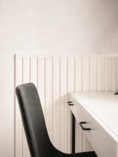 Riflaj decorativ Vox Linerio L-Line, alb, 2650x122x21 mm 8