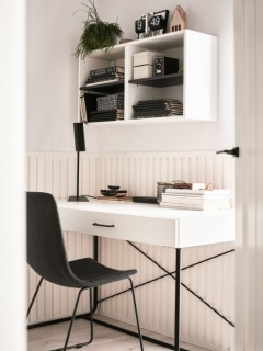 Riflaj decorativ Vox Linerio L-Line, alb, 2650x122x21 mm 3