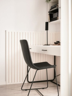 Riflaj decorativ Vox Linerio L-Line, alb, 2650x122x21 mm 4