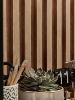 Riflaj decorativ Vox Linerio L-Line, natural, 2650x122x21 mm 8