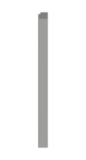 Profil dreapta riflaj decorativ Vox Linerio L-Line, 2650x32x21 mm 2