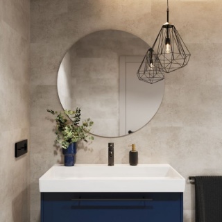 Panou decorativ SPC, Vilo Concrete Beige, 300x600x4 mm 2