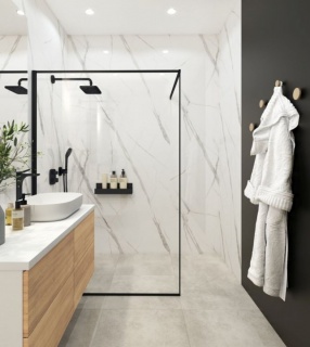 Panou decorativ SPC, Vilo Calacatta White, 300x600x4 mm 2