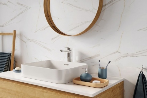 Panou decorativ SPC, Vilo Calacatta White, 300x600x4 mm 3