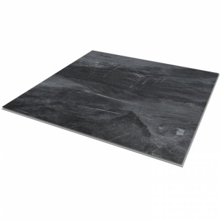 Pardoseala SPC  decor piatra  Vilo Dark Stone  600x600x5/0.55 mm