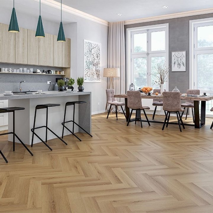 Pardoseala SPC, Compozit Vinil cu Piatra (parchet pietrificat), Oak ...