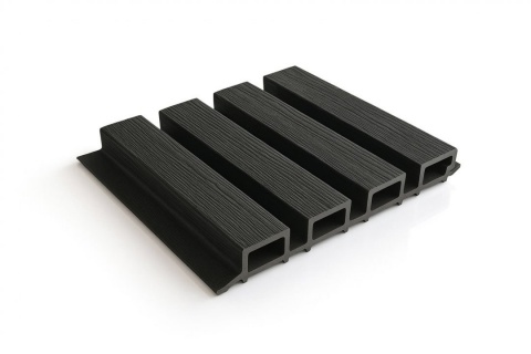 Riflaj exterior/interior lemn compozit WPC co-extrudat, Gri Antracit, cod: 60-210 1