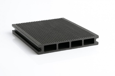 Deck Lemn Compozit (WPC) Negru WPC 24x146x3800 mm, Ecoline 1