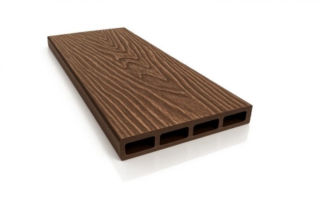 Placa gard 3D WPC Maro, Dimensiune 120x2000mm/4000mm, Grosime 21mm 1