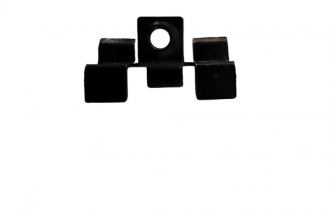 Clema imbinare deck WPC, neagra, din otel inoxidabil 1