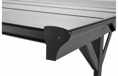 Copertina auto ALFA din aluminiu cu policarbonat, carport, 3050 x 5030 mm, Gri antracit RAL 7016 5