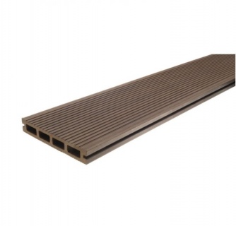 Pardoseala exterior (deck WPC) Gardin Natur Walnut, 3000x146x23mm 2