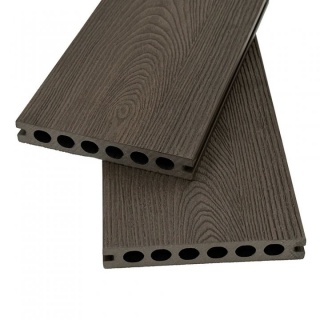 Decking WPC 3D, coextrudat, Culoare Carbon, 22x140x2850 mm, EXTDEC-CAR010 1