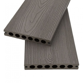 Decking WPC 3D, coextrudat, Culoare Arctic, 22x140x2850 mm, EXTDEC-ARC010 1