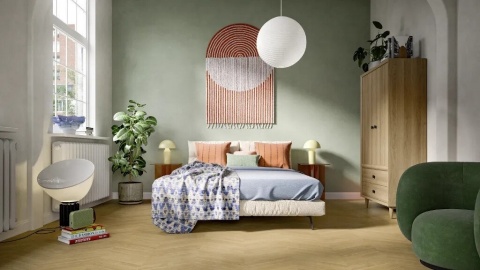 Parchet laminat EGGER NatureSense EL291F Stejar Skanderborg miere, 8 mm, clasa 32/AC4 2
