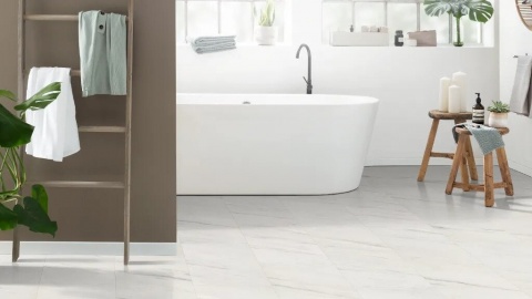 Parchet laminat EGGER NatureSense Aqua+ ELF812 Marmură Levanto alb, 8 mm, clasa 33/AC5 2
